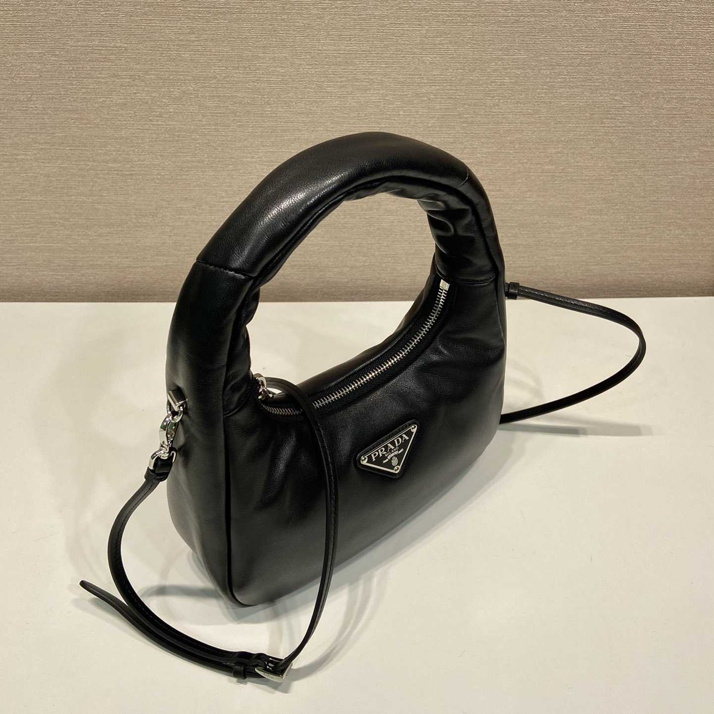 Prada Soft Padded Nappa Leather Mini-Bag - DopestKickz