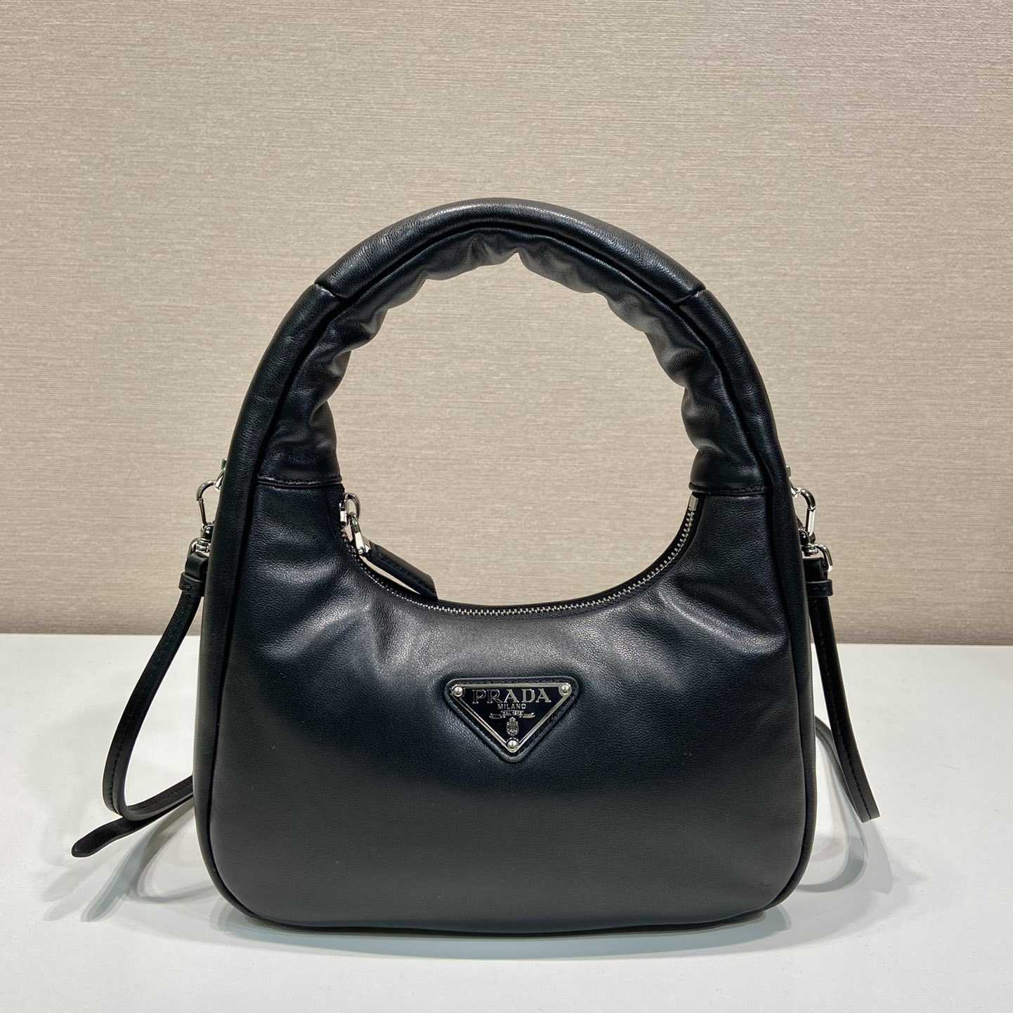 Prada Soft Padded Nappa Leather Mini-Bag - DopestKickz
