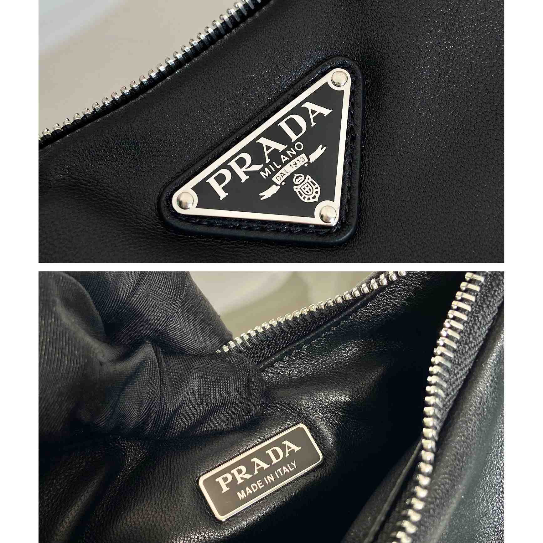 Prada Soft Padded Nappa Leather Mini-Bag - DopestKickz