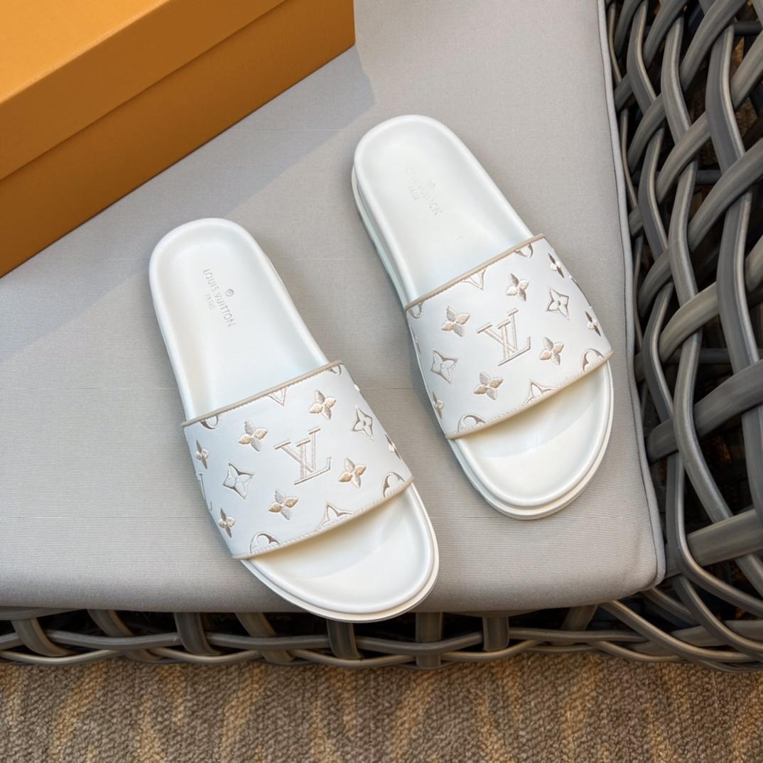 Louis Vuitton Monogram Sandals - DopestKickz