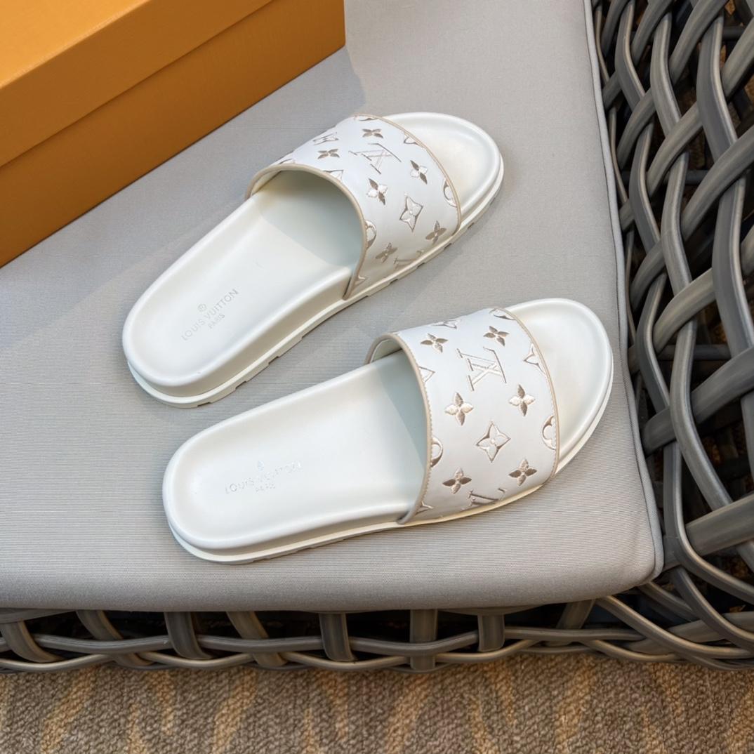 Louis Vuitton Monogram Sandals - DopestKickz