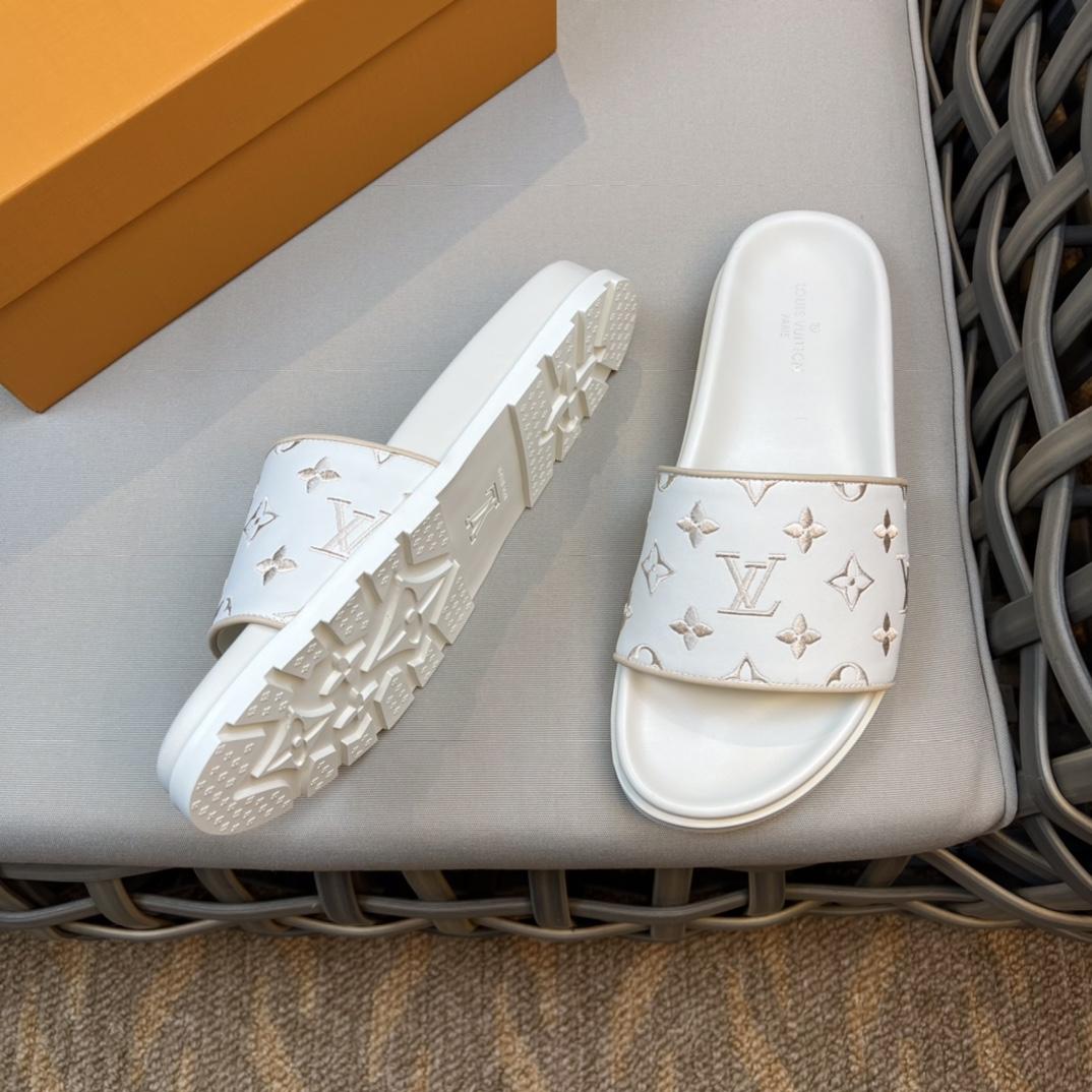 Louis Vuitton Monogram Sandals - DopestKickz