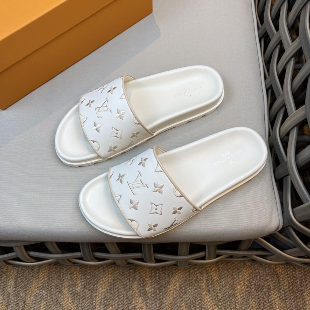 Louis Vuitton Monogram Sandals - DopestKickz