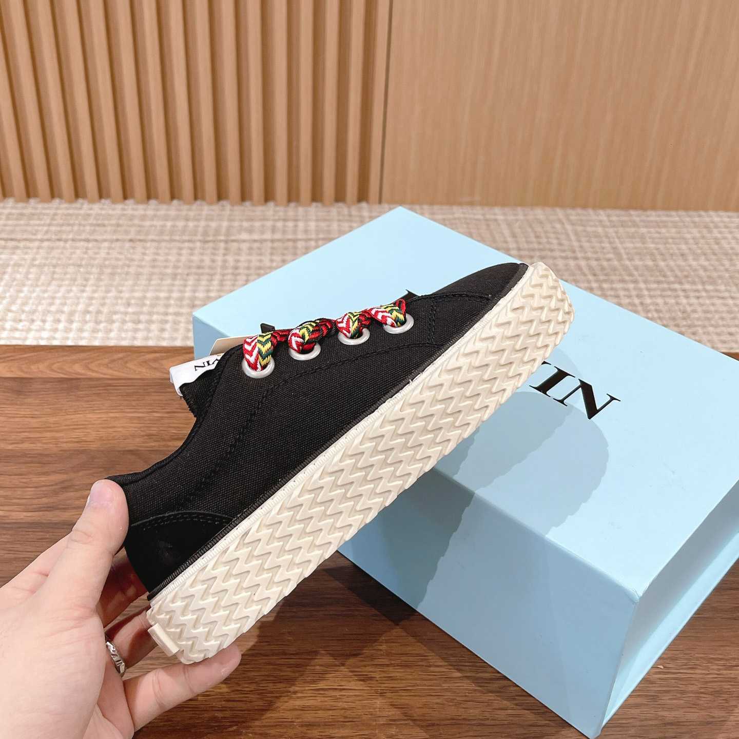 Lanvin Curbies Low-Top Sneakers - DopestKickz