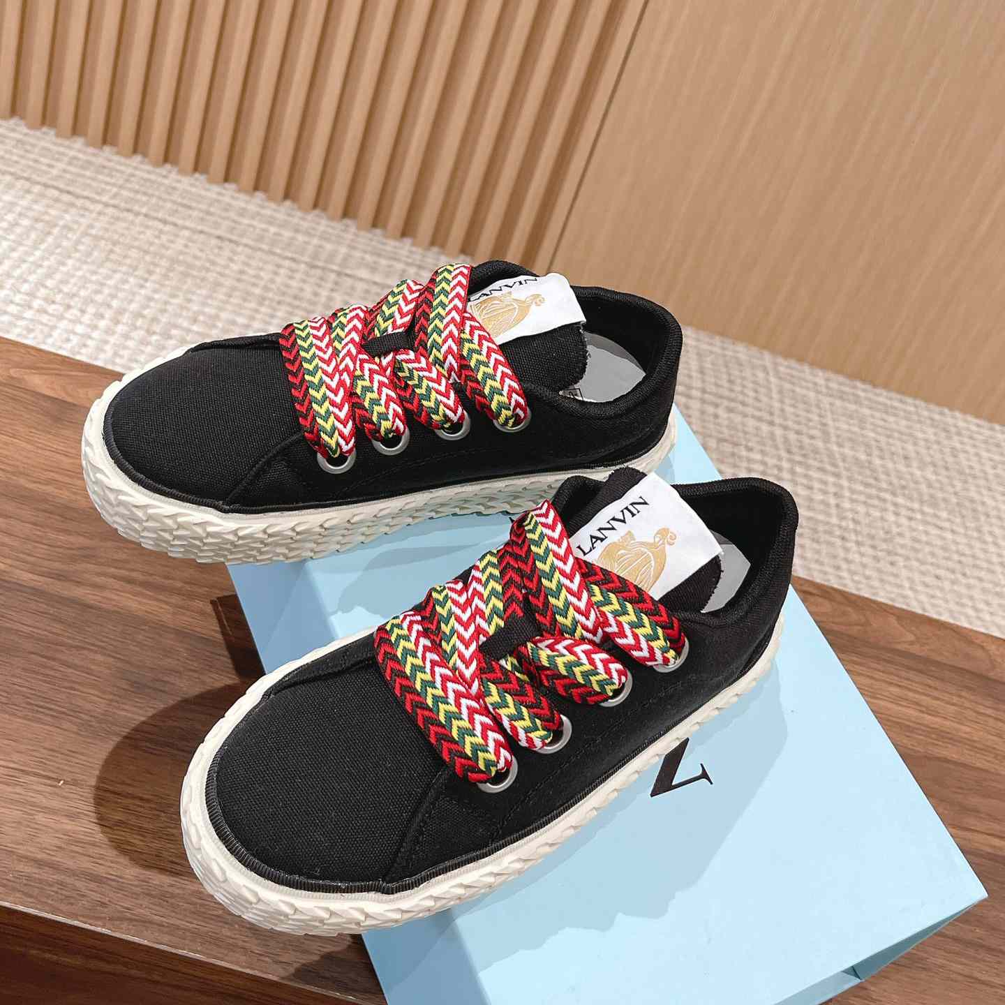 Lanvin Curbies Low-Top Sneakers - DopestKickz