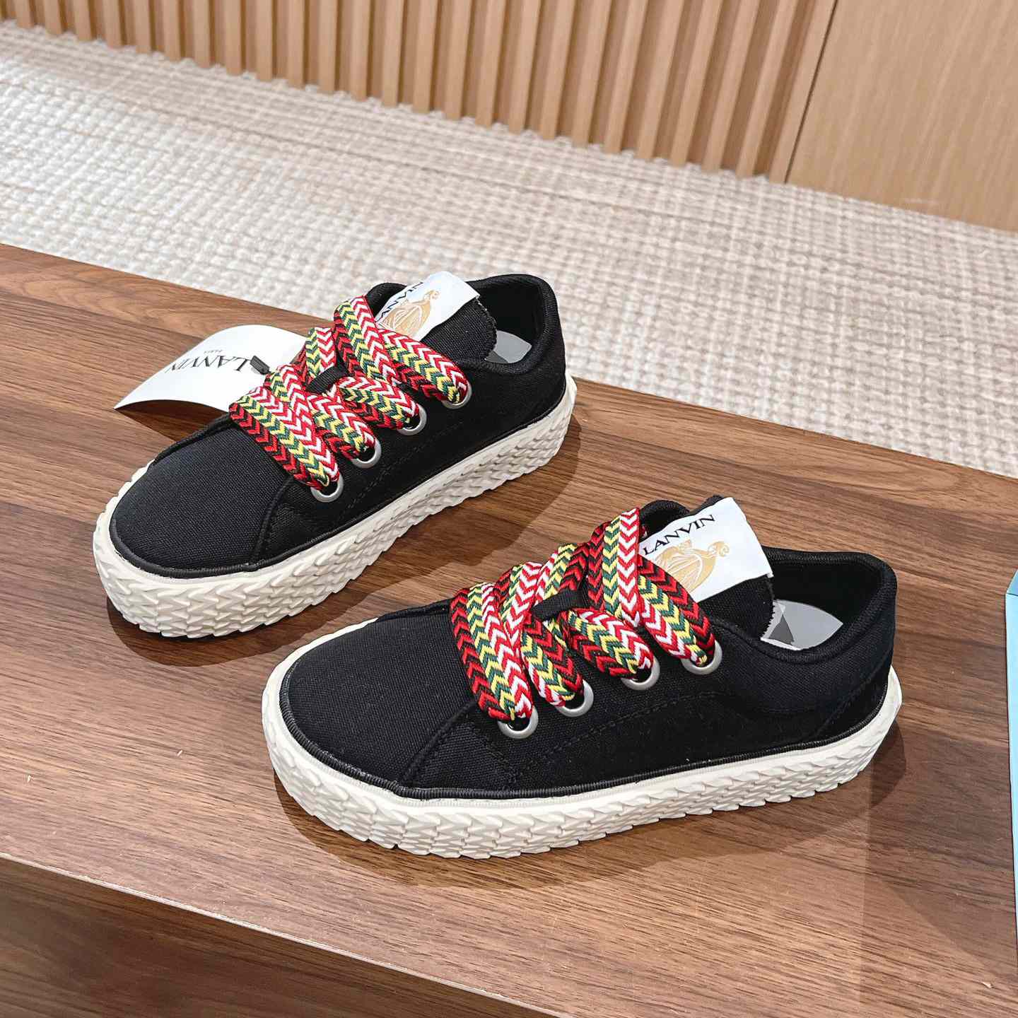 Lanvin Curbies Low-Top Sneakers - DopestKickz