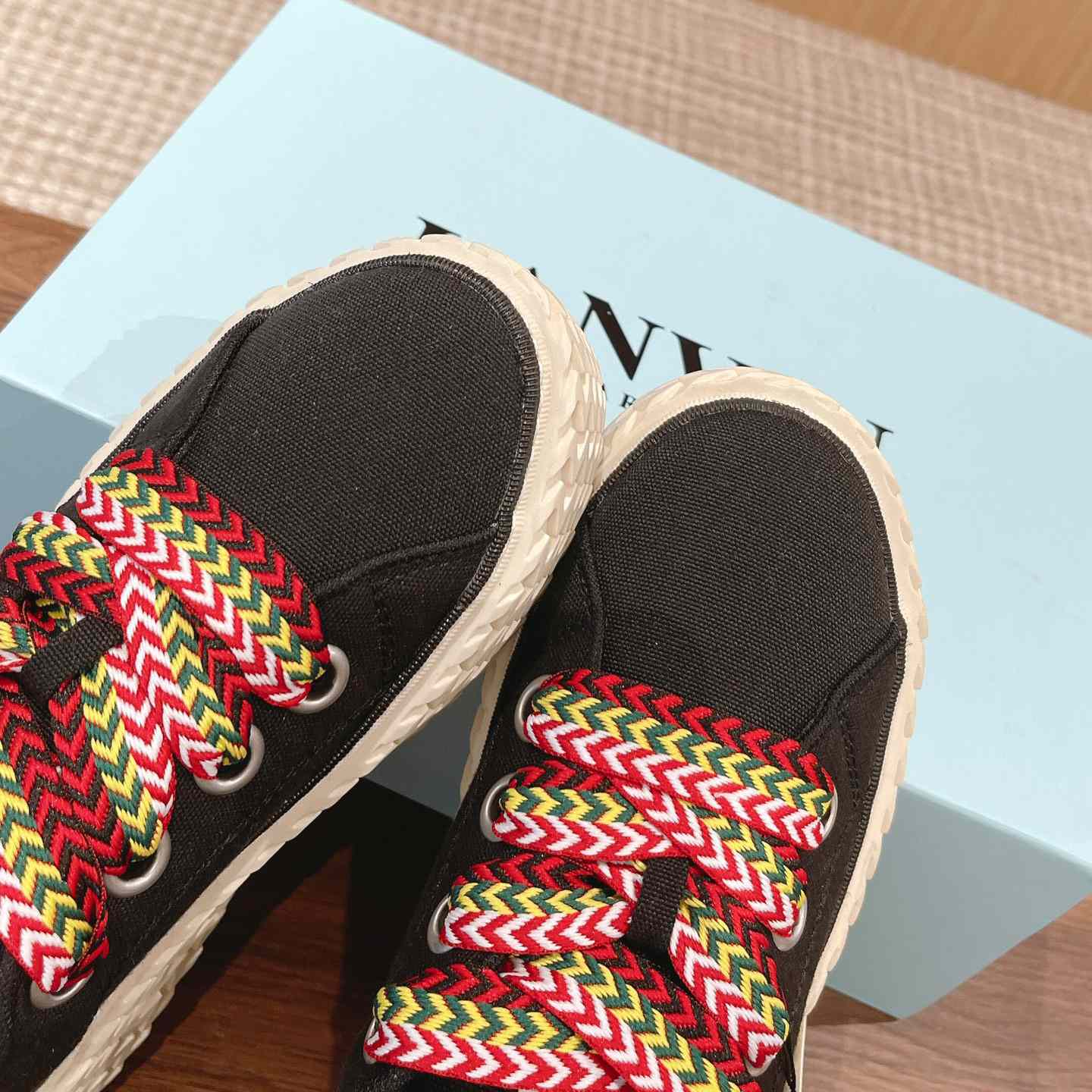 Lanvin Curbies Low-Top Sneakers - DopestKickz