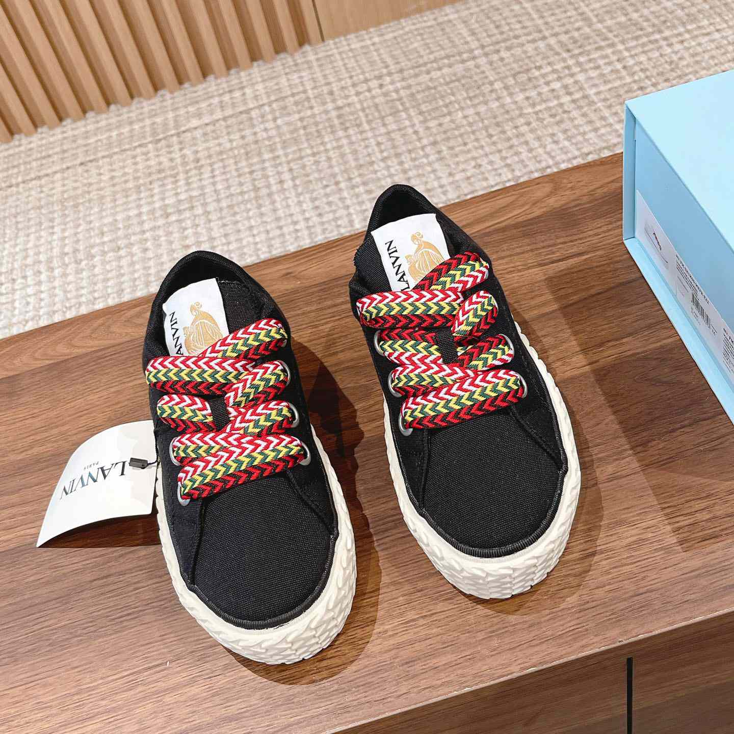 Lanvin Curbies Low-Top Sneakers - DopestKickz