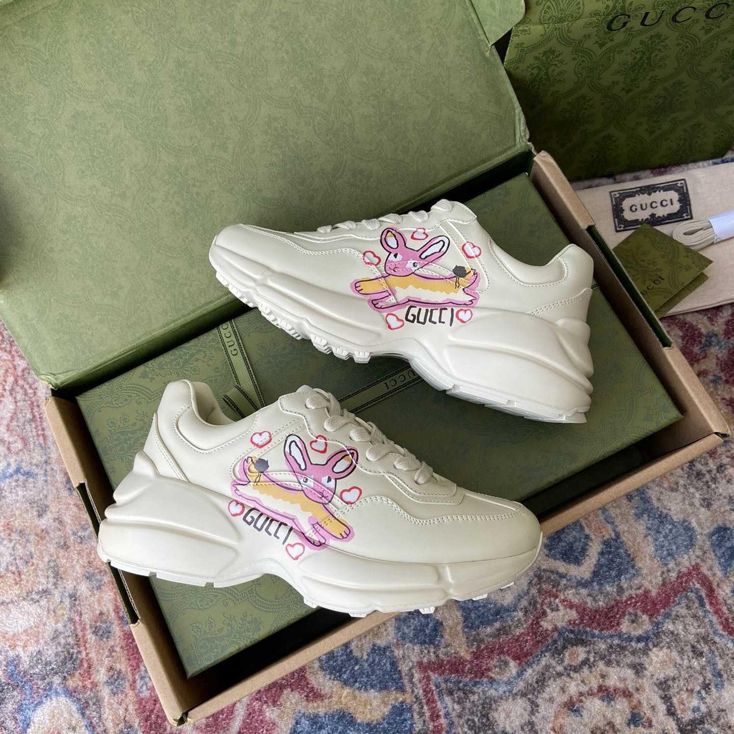 Gucci Rhyton Sneakers(upon uk size) - DopestKickz
