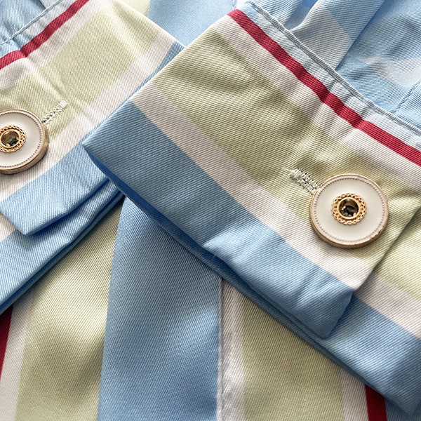 Casablanca Damiers Et Cygne Bleu Silk Shirt In Azzurro - DopestKickz