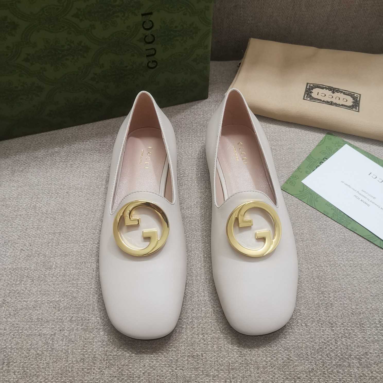 Gucci Blonde Women's Ballet Flat - DopestKickz