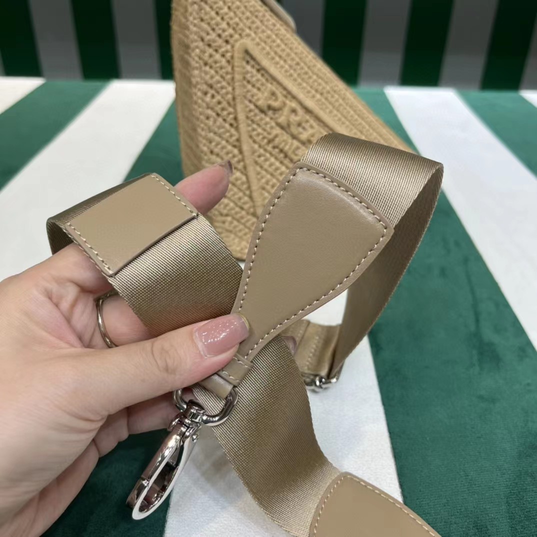 Raffia Prada Triangle Bag - DopestKickz