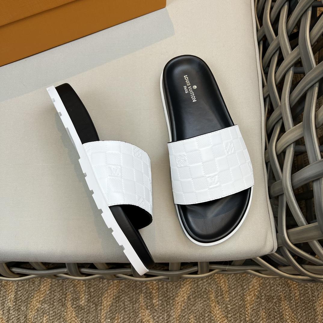 Louis Vuitton Monogram Sandals - DopestKickz