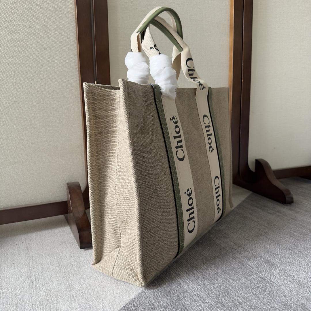 Chloe Large Woody Tote Bag(45-33-13 cm) - DopestKickz