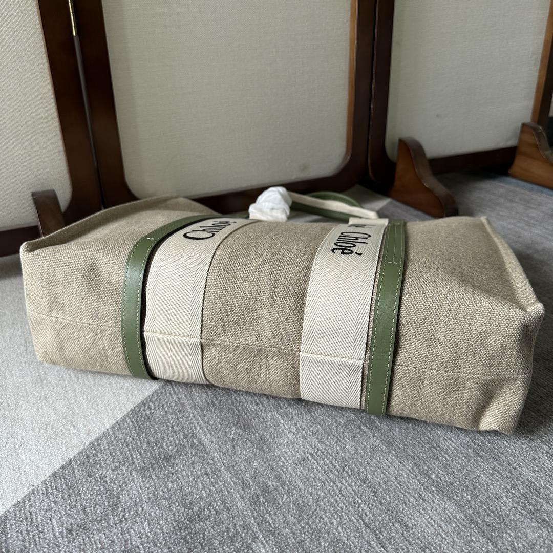 Chloe Large Woody Tote Bag(45-33-13 cm) - DopestKickz