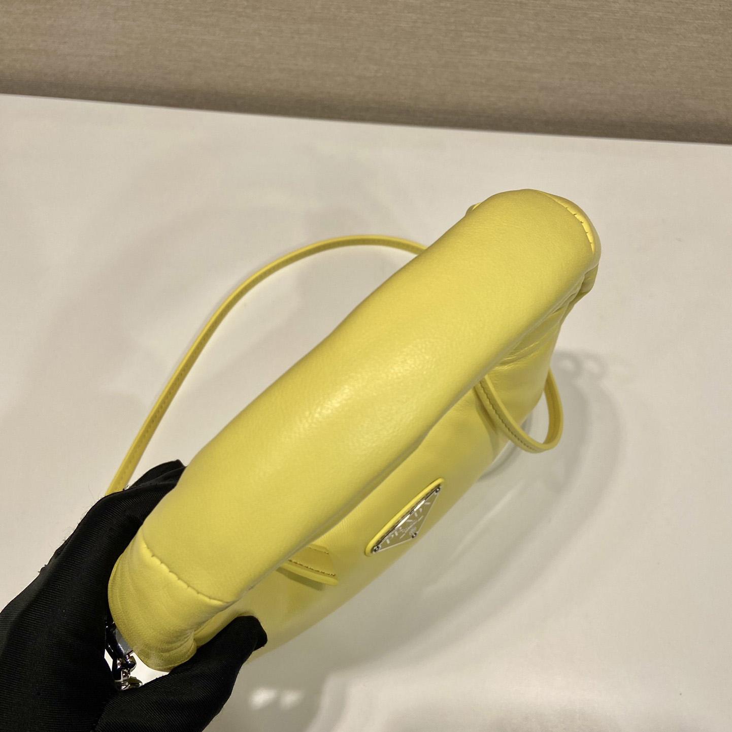 Prada Soft Padded Nappa Leather Mini-Bag - DopestKickz