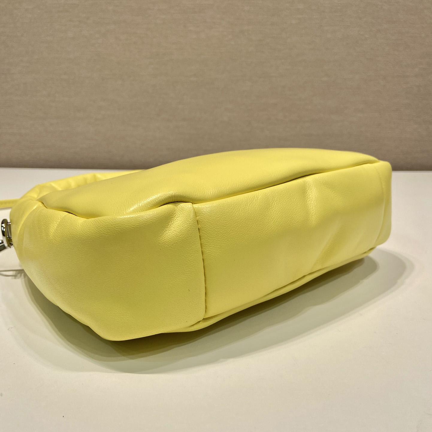 Prada Soft Padded Nappa Leather Mini-Bag - DopestKickz