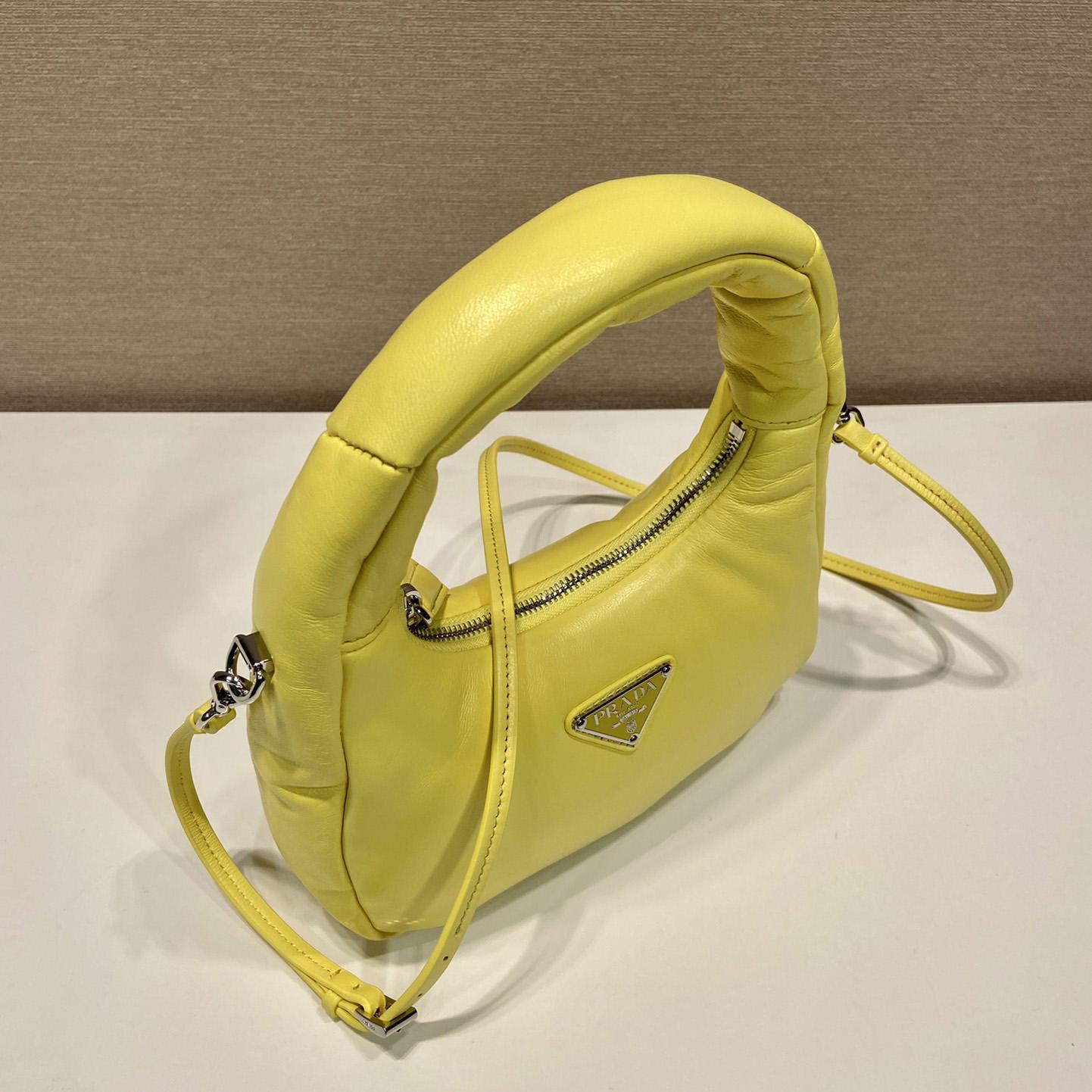 Prada Soft Padded Nappa Leather Mini-Bag - DopestKickz