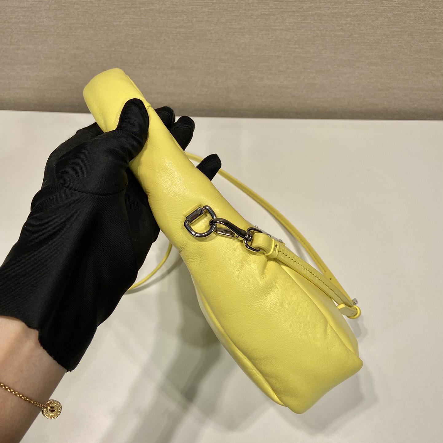 Prada Soft Padded Nappa Leather Mini-Bag - DopestKickz