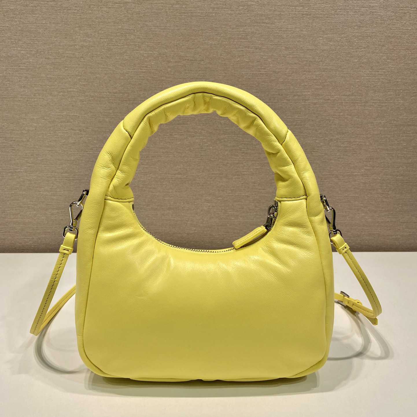 Prada Soft Padded Nappa Leather Mini-Bag - DopestKickz