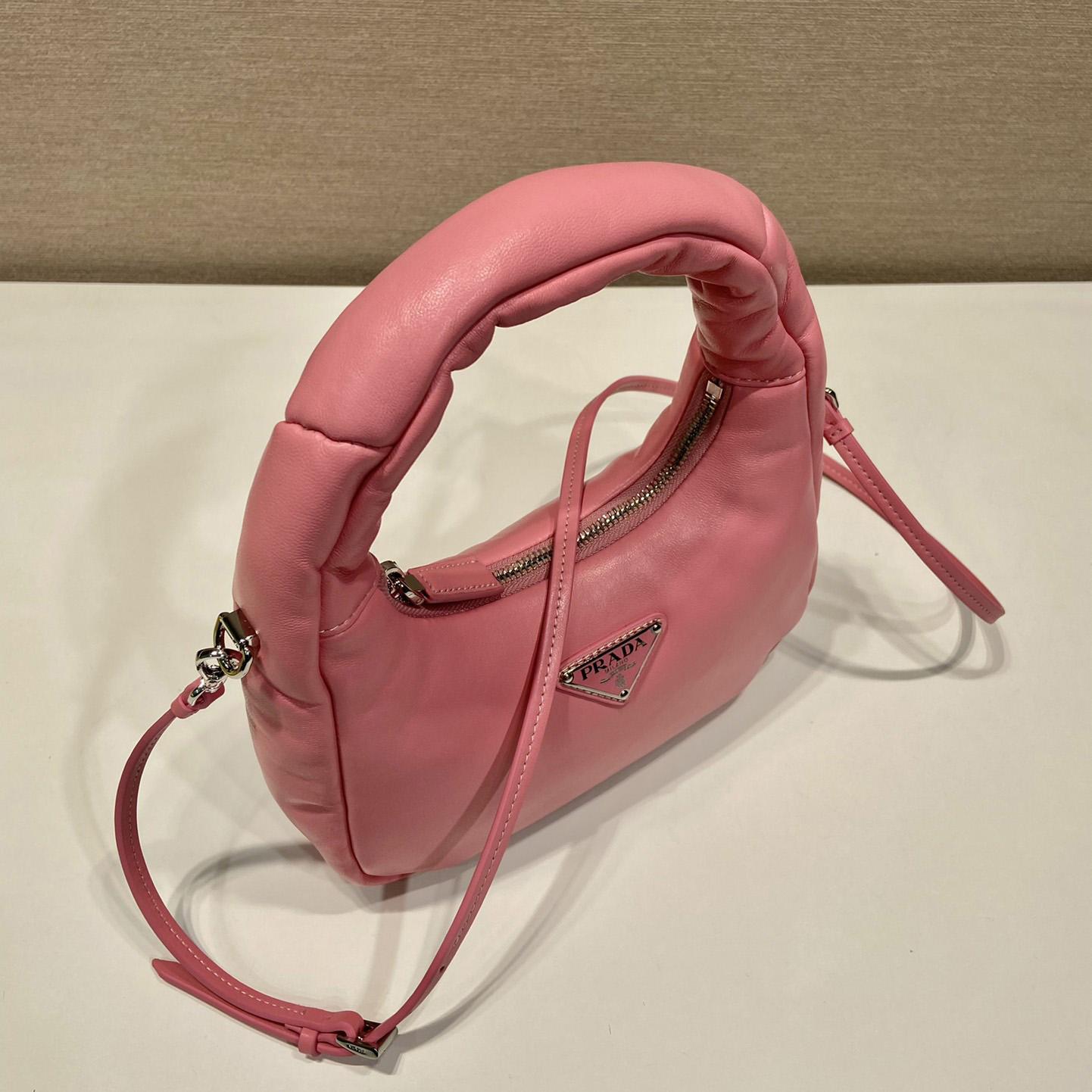 Prada Soft Padded Nappa Leather Mini-Bag - DopestKickz
