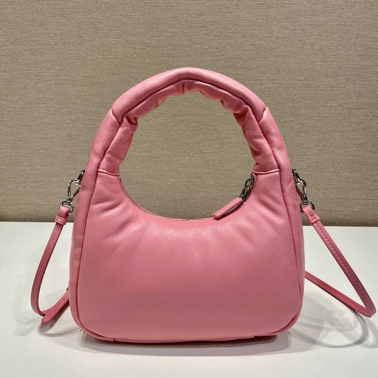 Prada Soft Padded Nappa Leather Mini-Bag - DopestKickz