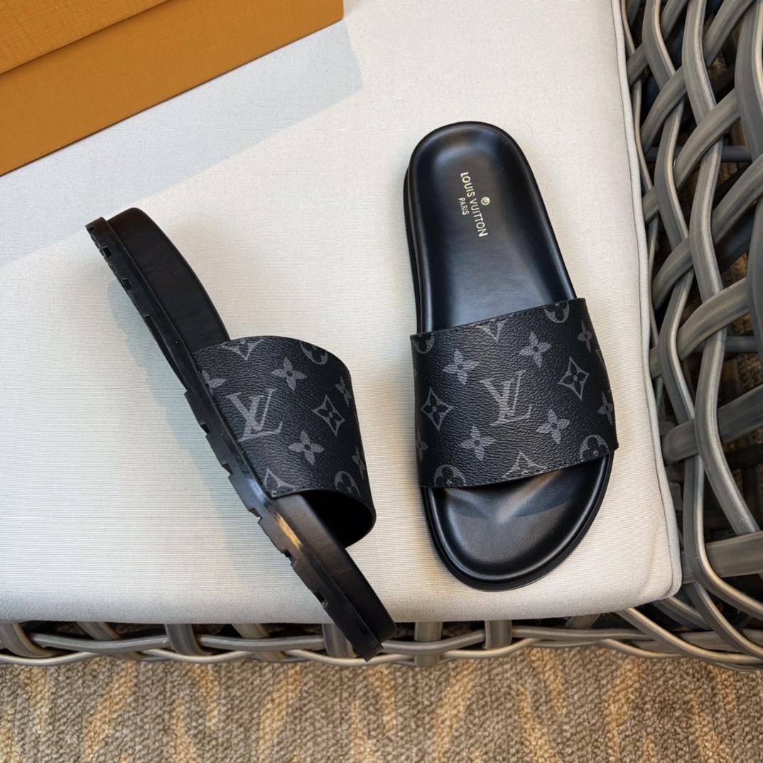 Louis Vuitton Monogram Sandals - DopestKickz