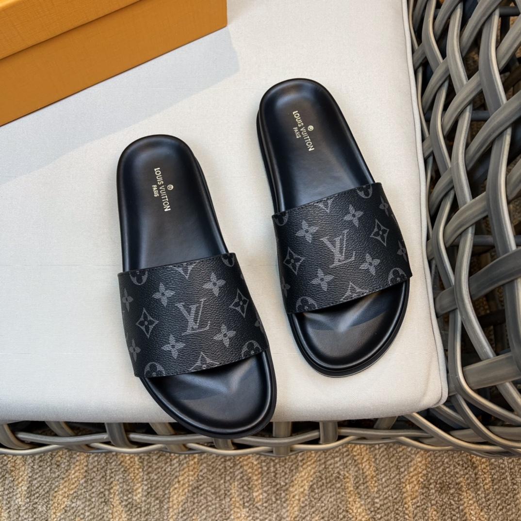 Louis Vuitton Monogram Sandals - DopestKickz