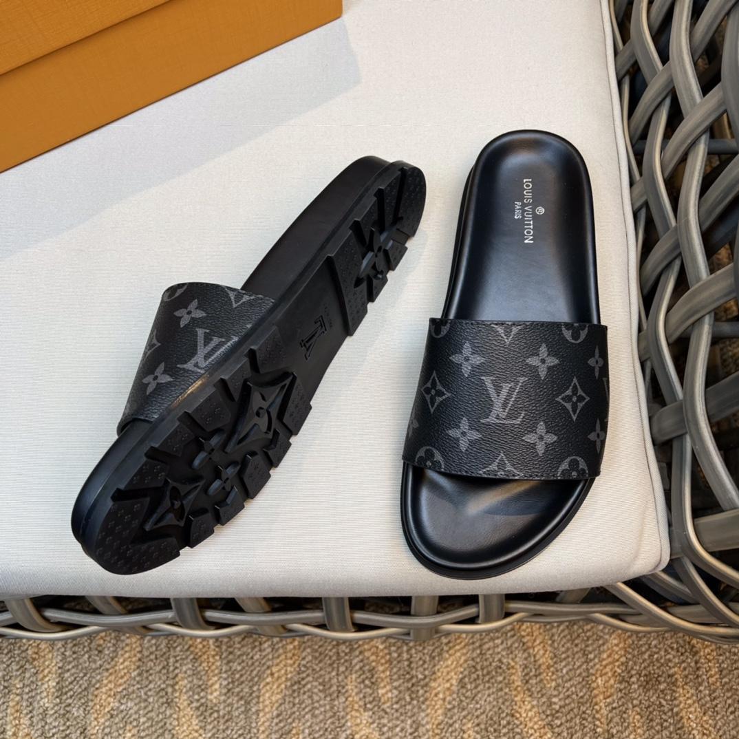 Louis Vuitton Monogram Sandals - DopestKickz