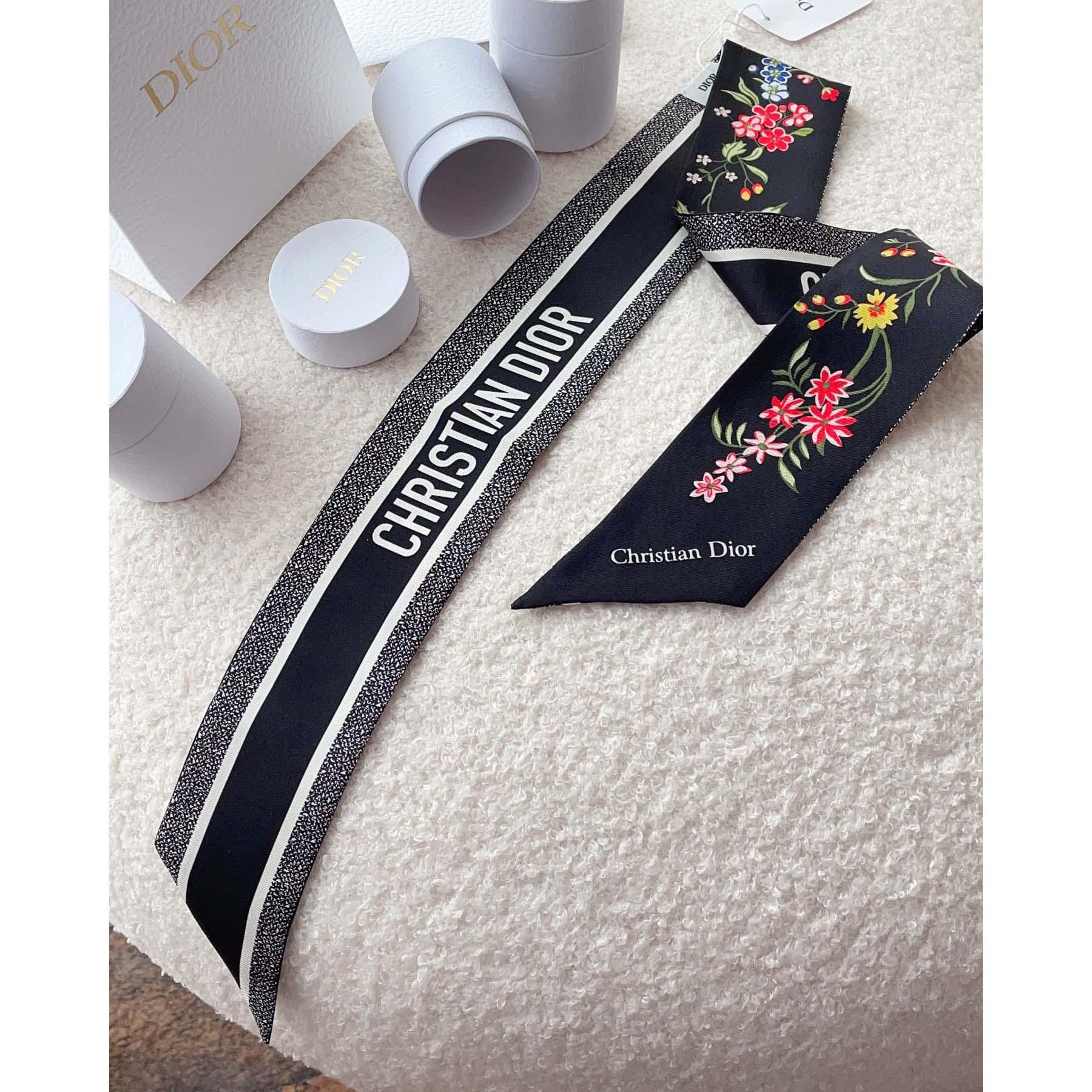 Dior Petites Fleurs Mitzah Scarf - DopestKickz