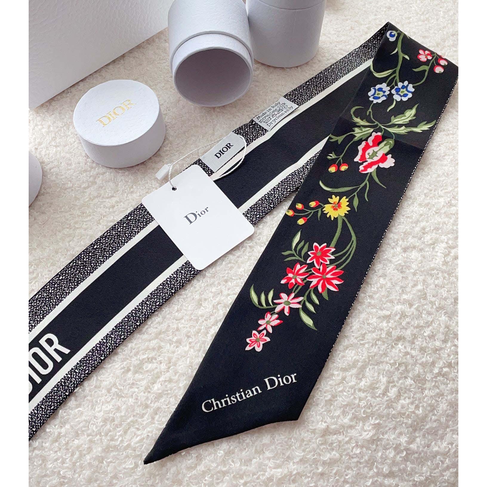 Dior Petites Fleurs Mitzah Scarf - DopestKickz