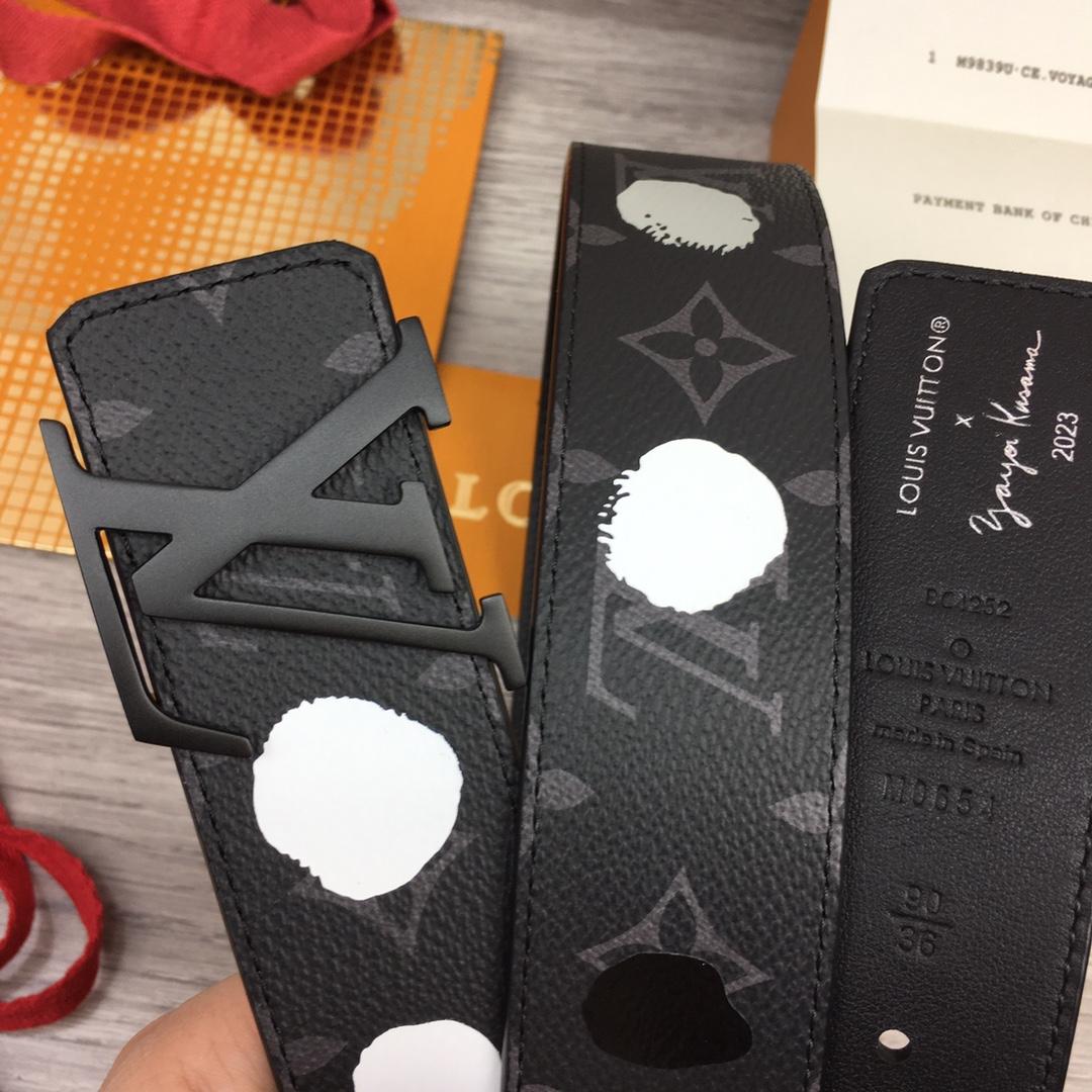 Louis Vuitton LV X YK LV Initiales 40MM Reversible Belt     M0654U - DopestKickz