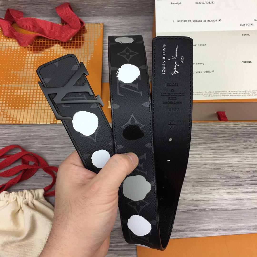 Louis Vuitton LV X YK LV Initiales 40MM Reversible Belt     M0654U - DopestKickz