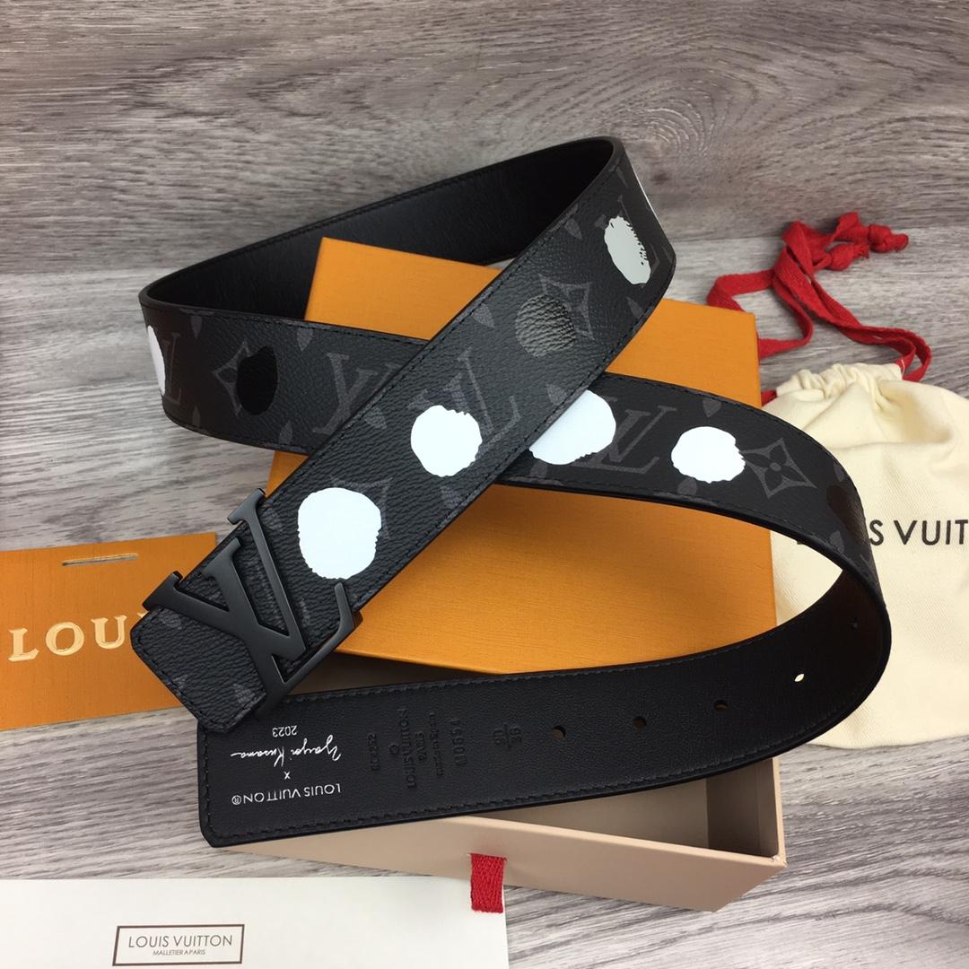Louis Vuitton LV X YK LV Initiales 40MM Reversible Belt     M0654U - DopestKickz