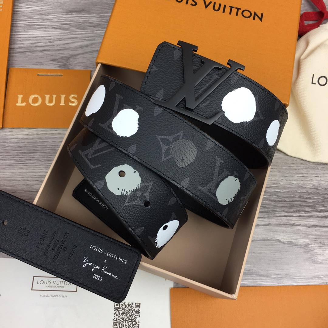 Louis Vuitton LV X YK LV Initiales 40MM Reversible Belt     M0654U - DopestKickz