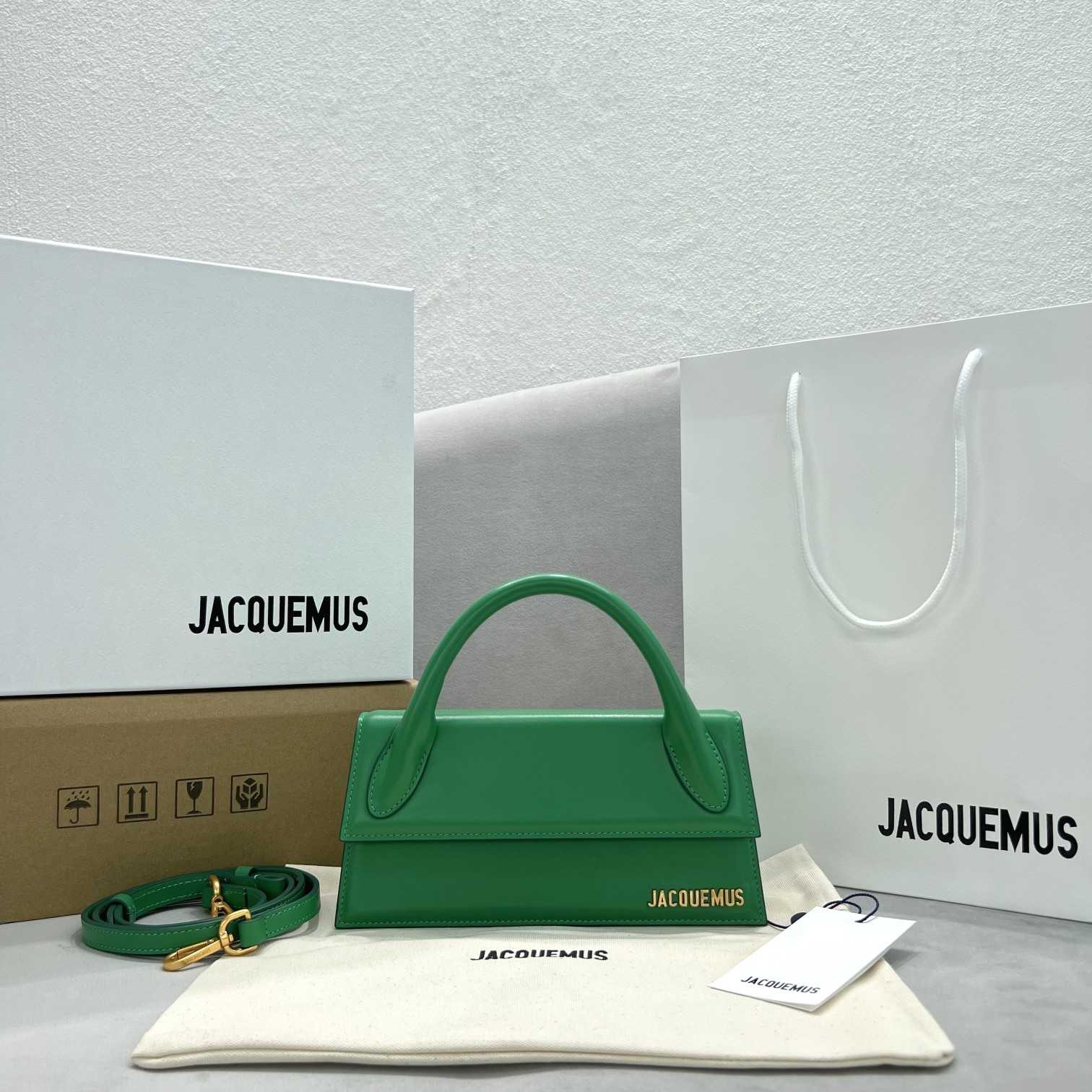 Jacquemus Le Chiquito Long Leather Handbag - DopestKickz