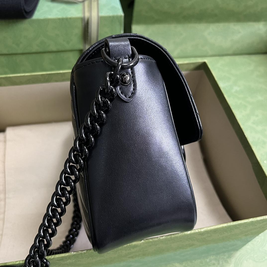 Gucci GG Marmont Matelasse Shoulder Bag  - DopestKickz