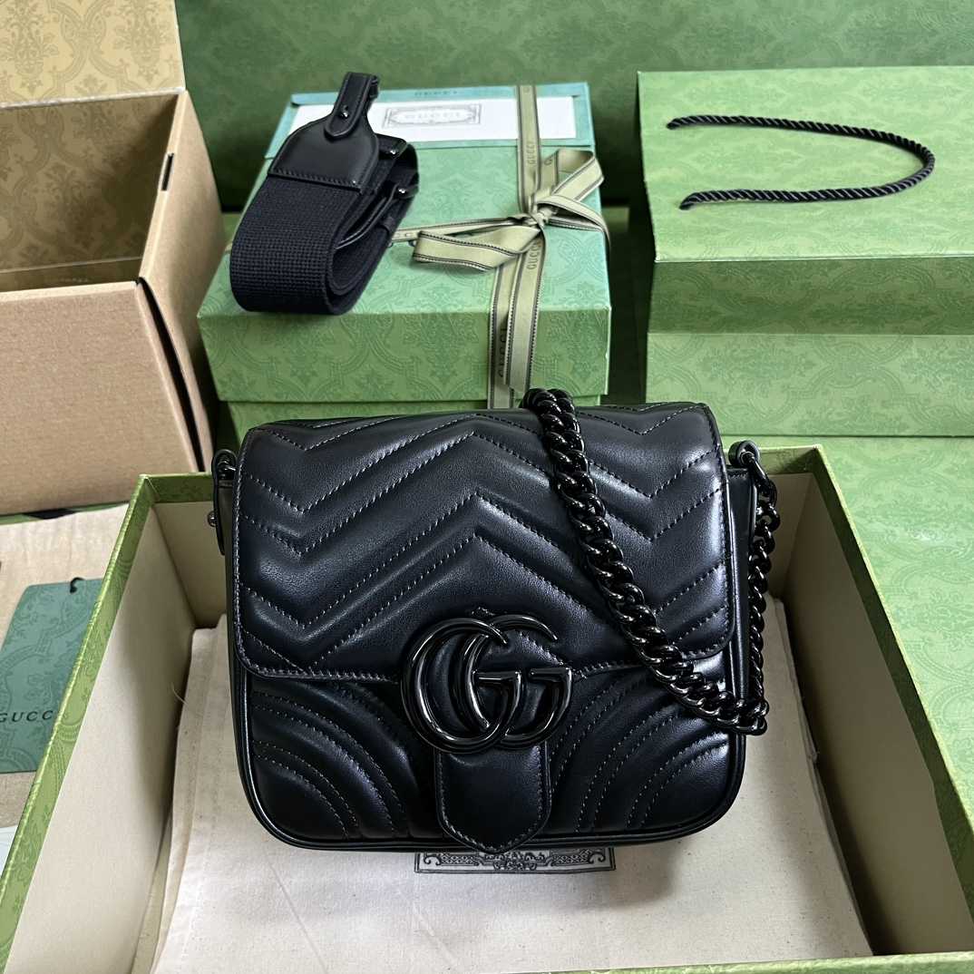 Gucci GG Marmont Matelasse Shoulder Bag  - DopestKickz
