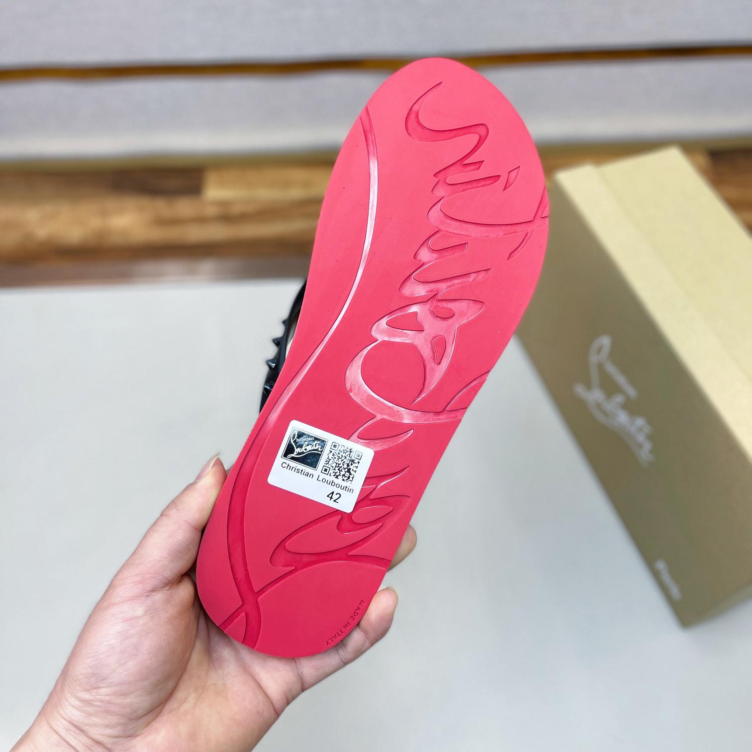 Christian Louboutin Loubi Flip Man Flip-flops - Rubber - DopestKickz