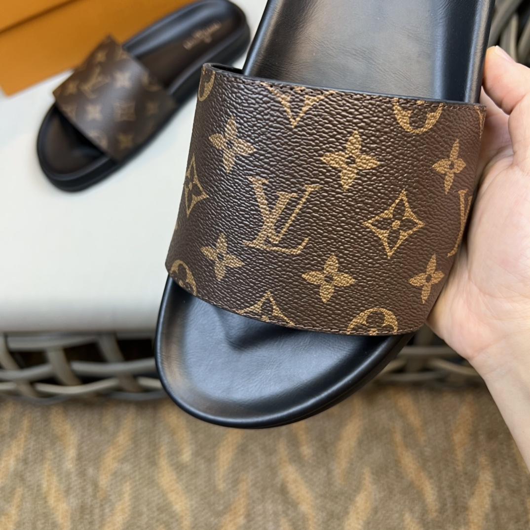 Louis Vuitton Monogram Sandals - DopestKickz
