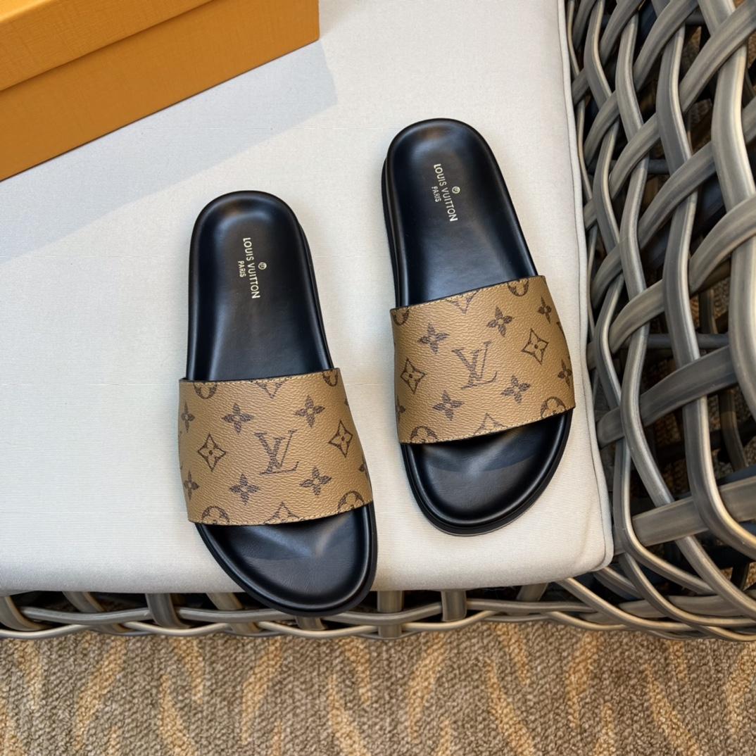 Louis Vuitton Monogram Sandals - DopestKickz