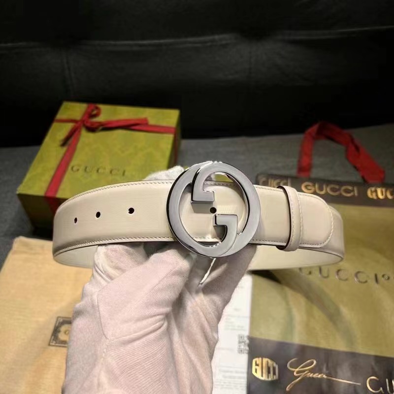 Gucci Blondie Wide Belt - DopestKickz