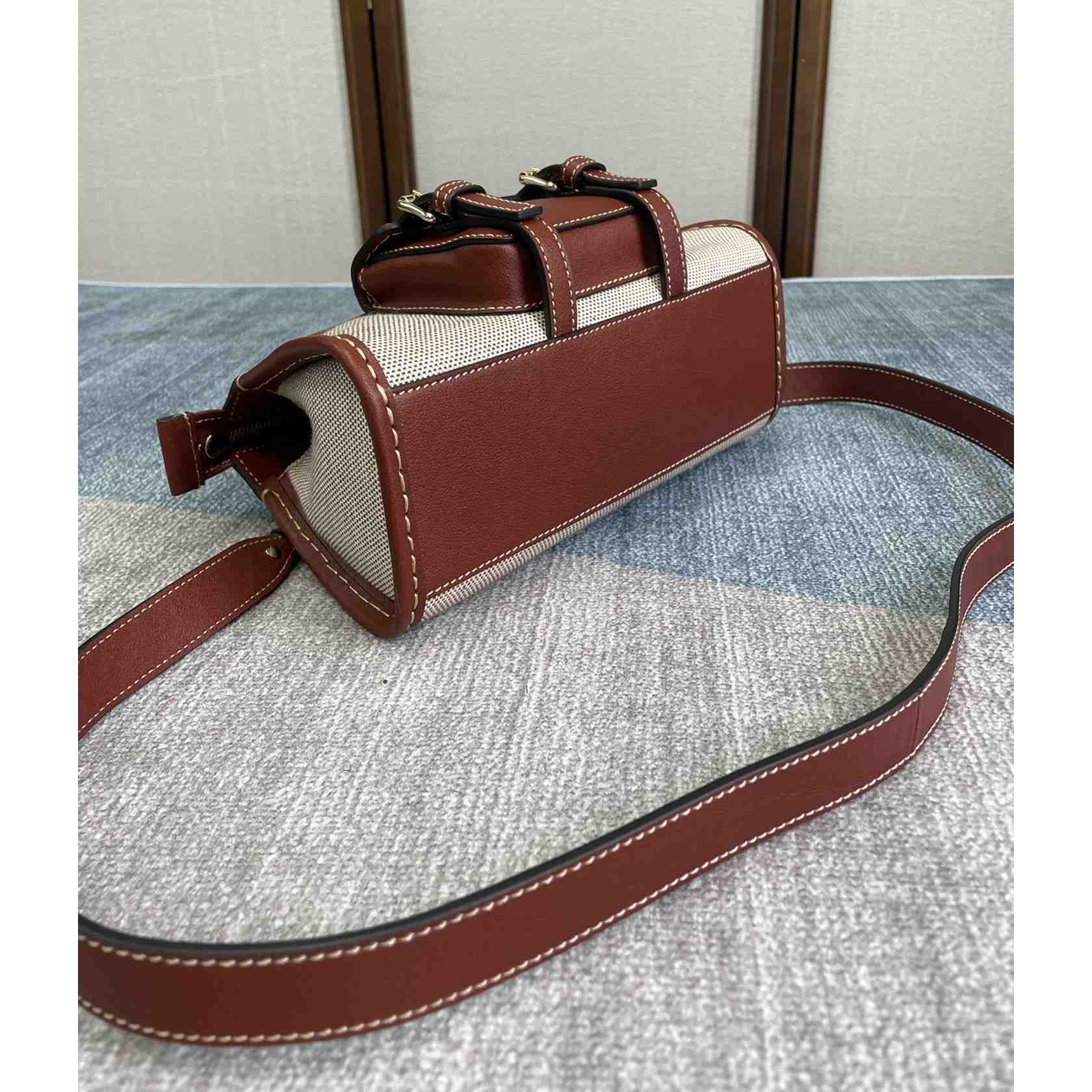 Chloe Edith Beige Brown Mini In Shoulder Bags(26.5-16-11cm) - DopestKickz