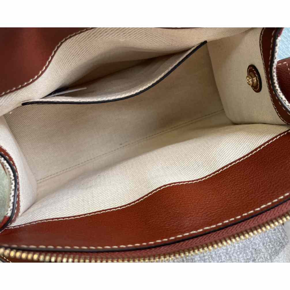 Chloe Edith Beige Brown Mini In Shoulder Bags(26.5-16-11cm) - DopestKickz