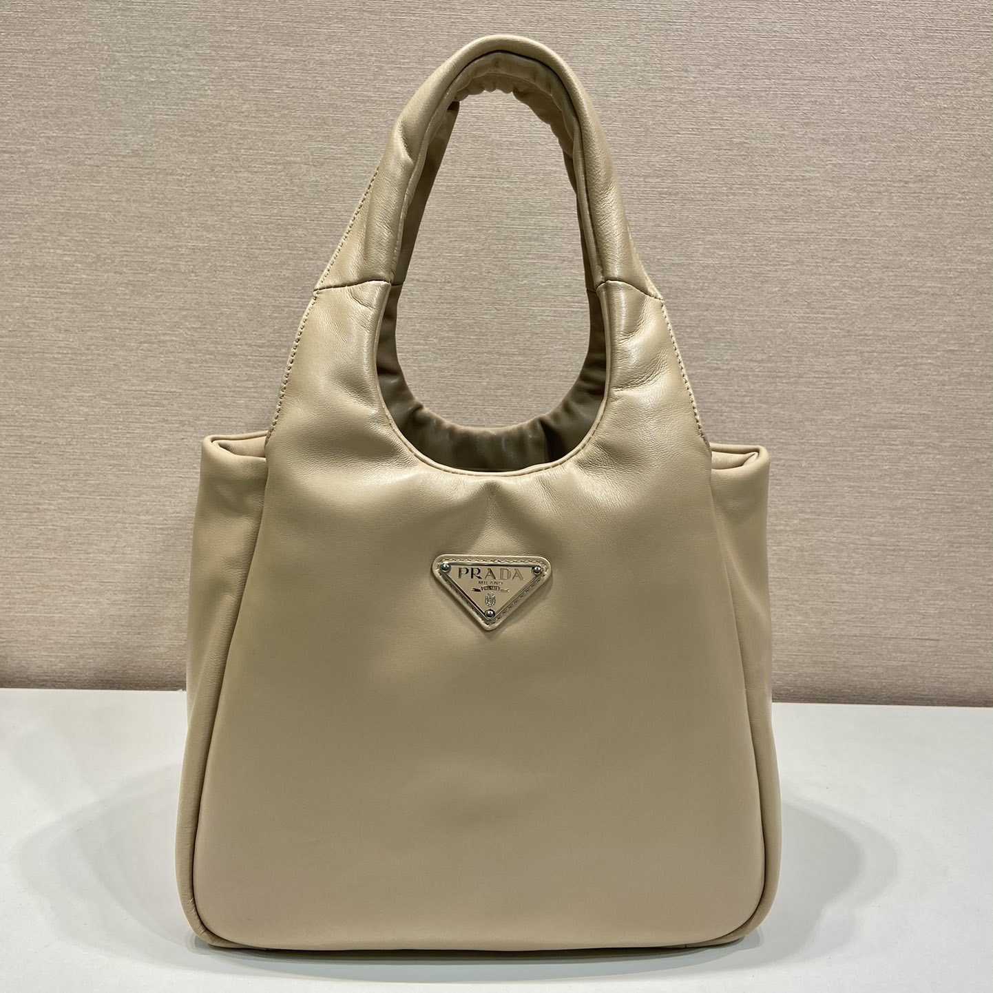 Prada Medium Padded Prada Soft Nappa Leather Bag - DopestKickz