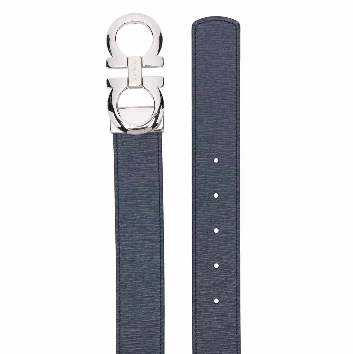 Ferragamo Logo-plaque Leather Belt - DopestKickz