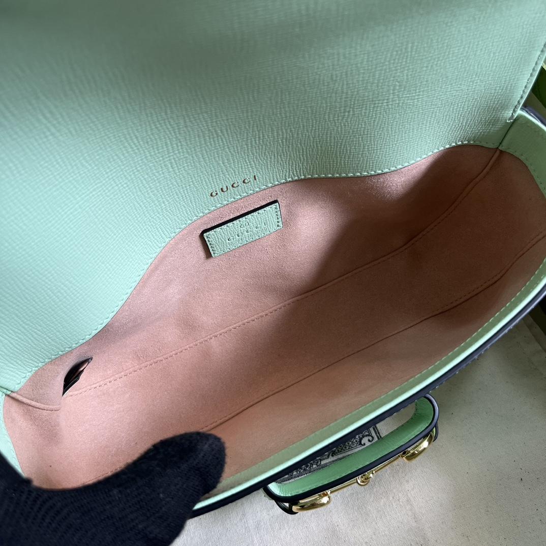 Gucci Horsebit 1955 Small Shoulder Bag(24-13-5cm)   - DopestKickz