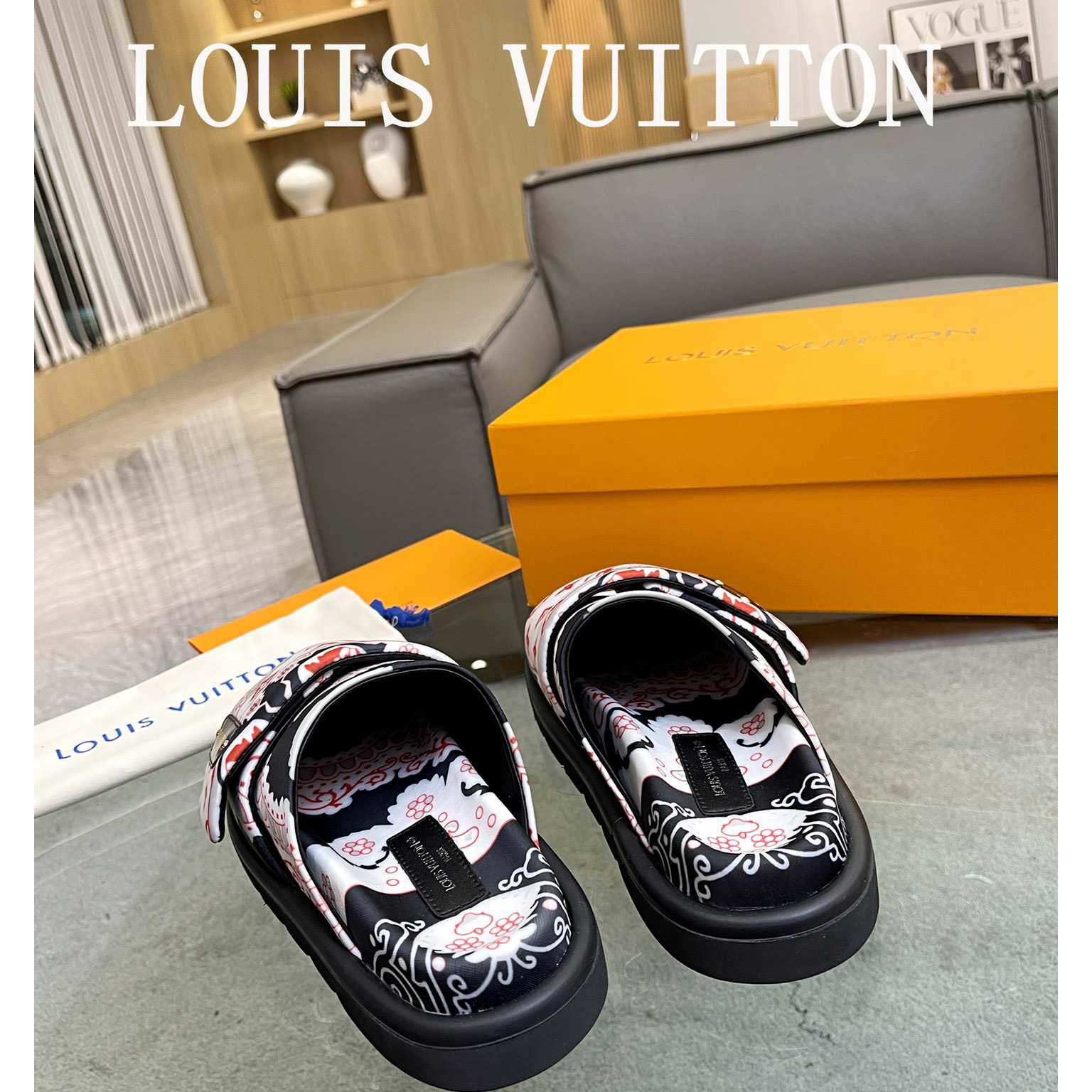 Louis Vuitton Slipper Pillow Flat Comfort Mule       - DopestKickz