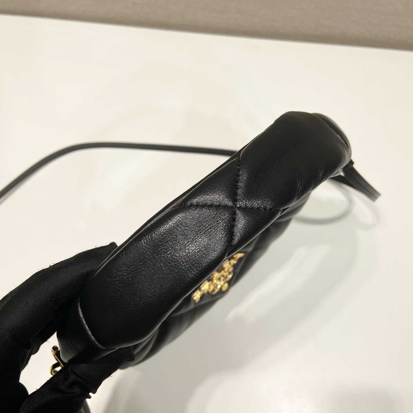 Prada Nappa-Leather Mini Bag With Topstitching - DopestKickz