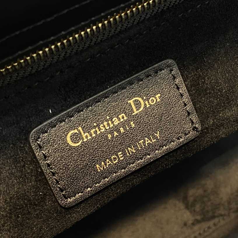 Dior Embroidered La Roue La Fortune Tarot Medium Lady Dior Blue - DopestKickz